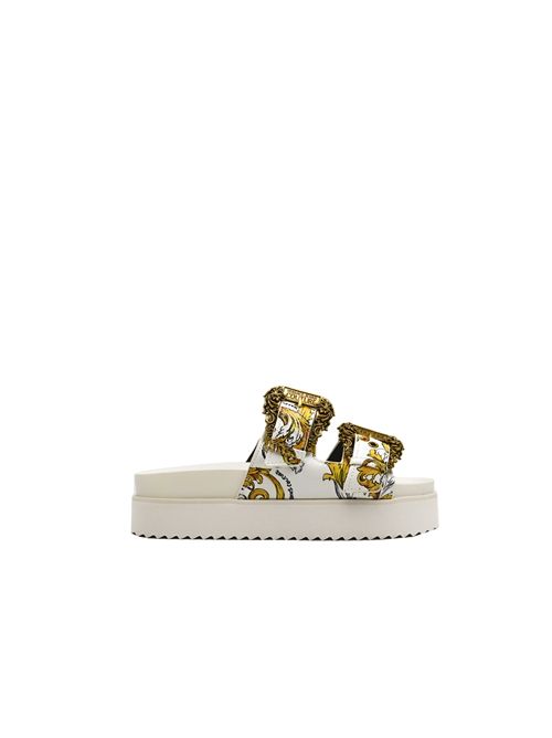 Ciabatta, donna, logata. VERSACE COUTURE | 78VA3SM1 ZS366G03